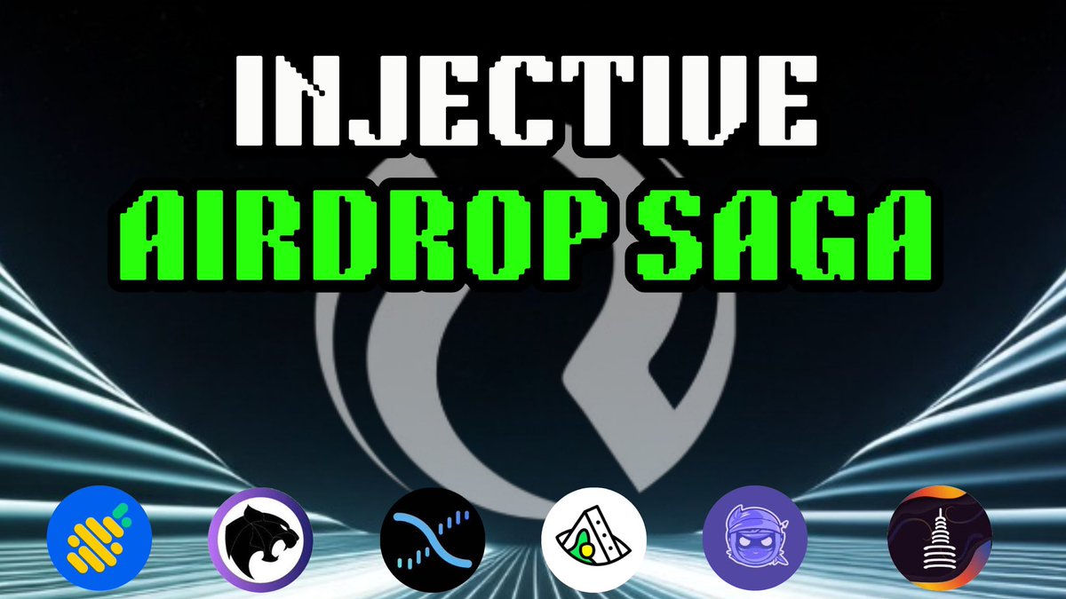 Airdrops can be a goldmine if you're early.

I made $25K in last 1 month with $JTO $BLUR $PYTH

Now, the spotlight is on $SOL. And your chance to be ahead of the curve on $INJ

I present to you “INJECTIVE AIRDROP SAGA”

An ultimate guide to farm Tokenless protocols on INJ

🧵1/