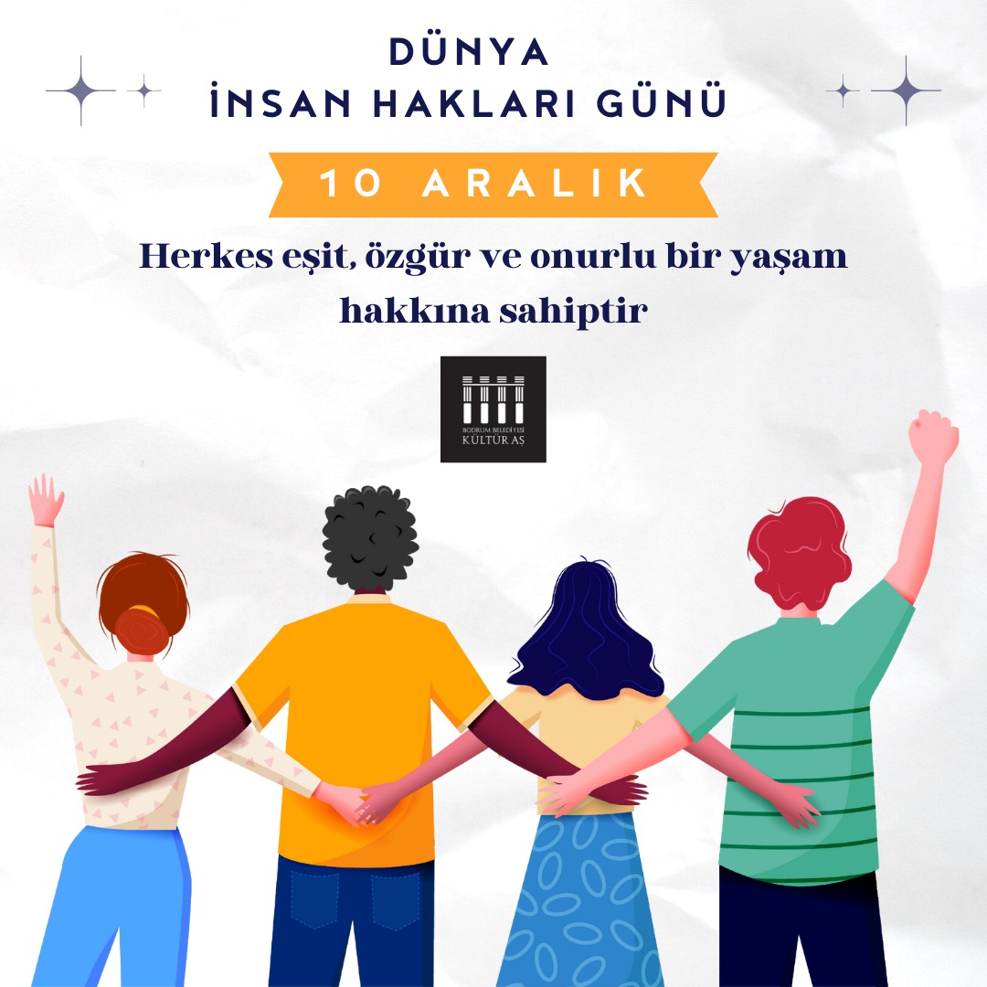 #İnsanHaklarıGünü, #HumanRightsDay, #EvrenselBeyanname, #DünyaİnsanHakları, #Haklarımız
#Eşitlik, #Adalet, #Barış, #İnsanHaklarıMücadelesi, #DünyaBarışı, #FreedomForAll, #EqualRights
#StandUpForHumanRights, #JusticeForAll, #HumanDignity, #PeaceAndJustice, #İnsanOnurunaSaygı