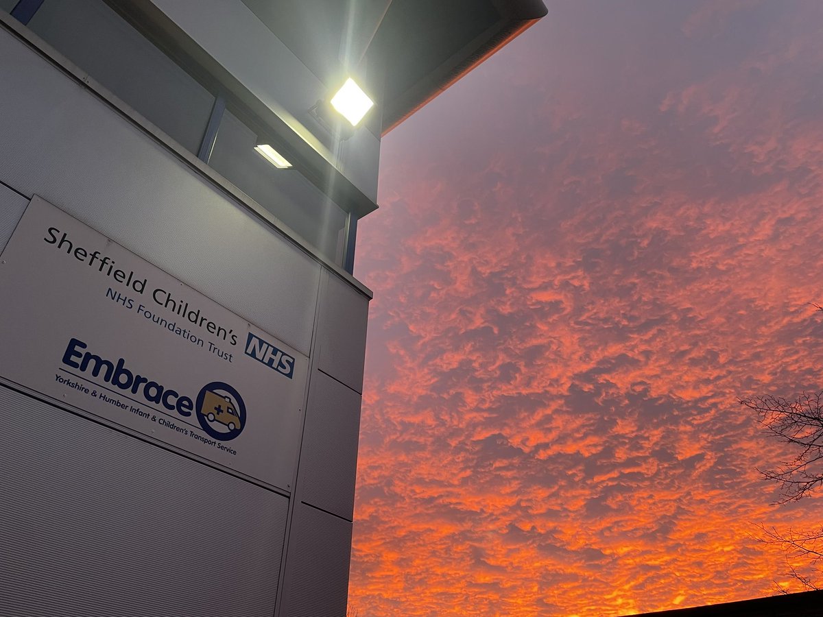 Amazing sunrise in Yorkshire