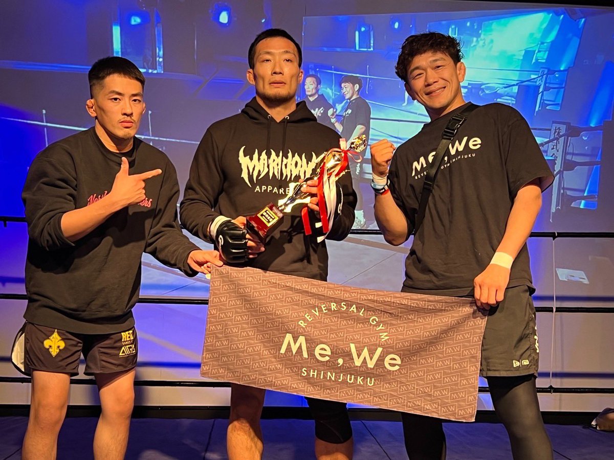 meweueda03's tweet image. 胸を張れる様な勝利でもなんでもないですが取り敢えず怪我もなく1Rフィニッシュできました。ご声援ありがとうございました🙏会長大阪でセコンドからの北海道ありがとうございます。色々やって貰えるのは当たり前じゃないことを胸に刻む。
#GRACHAN
#DSPIRAL
#マリオンアパレル
#リバーサルジム新宿MeWe