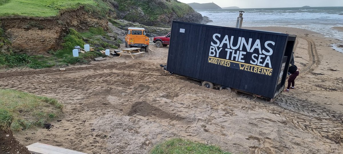 surfview's tweet photo. @NaturalEngland @TonyJuniper How about protecting SSSI and AONB areas for a start #newpolzeath https://t.co/RahPfnxOSD