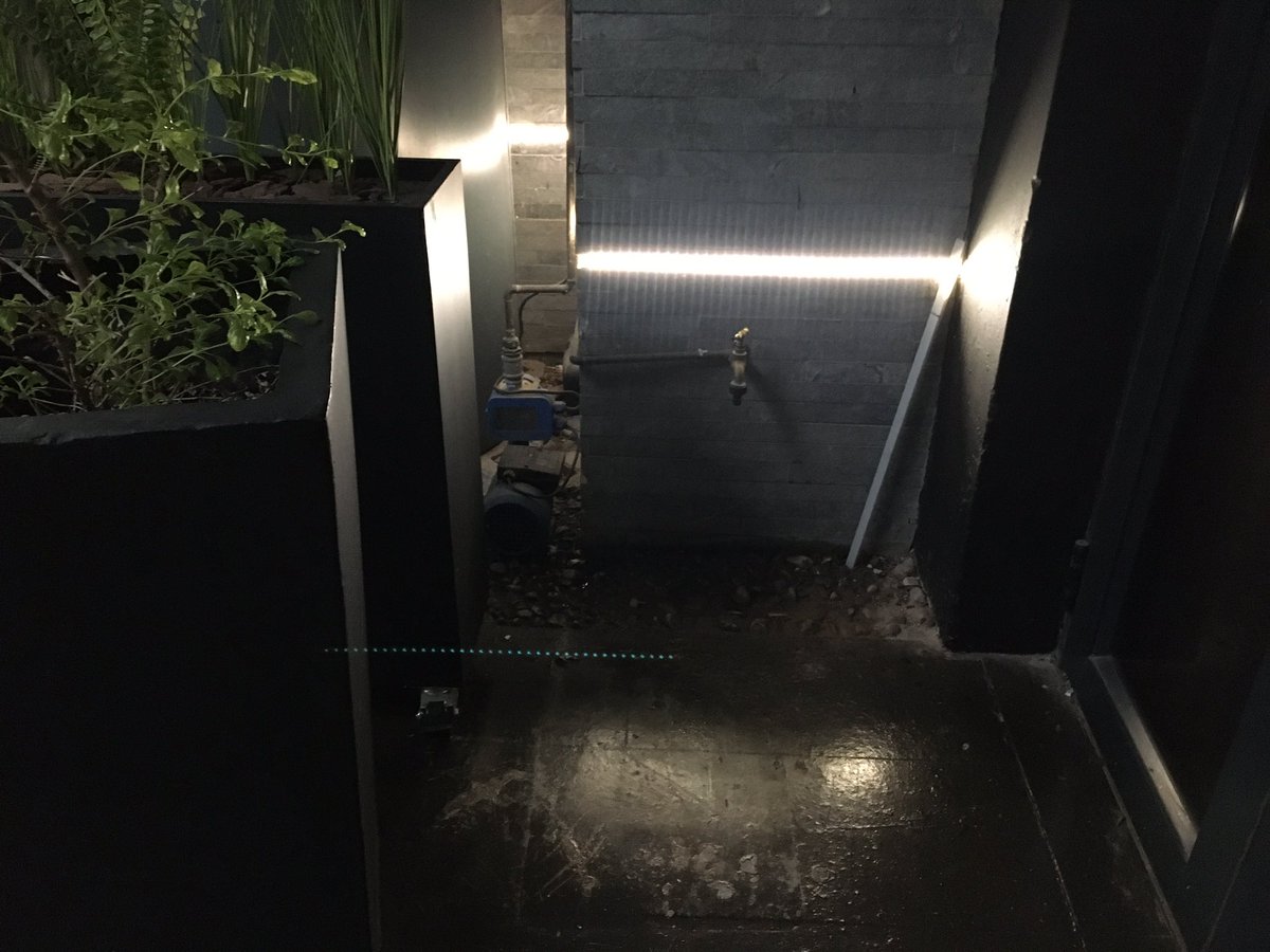 Chantegu's tweet photo. #simplyasia  surprise of my life. So Simple Asia Fourways doesn’t have wet wipes and a basin for washing our hands. Can we please have a basin. We where directed to a tap behind a flower pot. https://t.co/kB9kDT1qOs