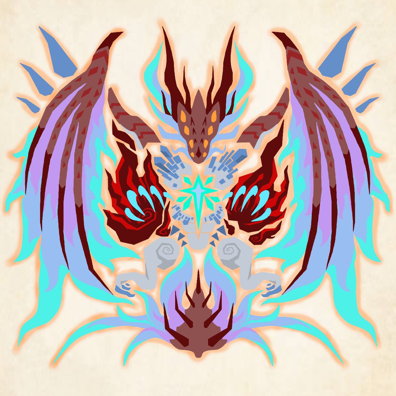 モンハン アイコンステンドマスコット 赤龍ムフェト・ジーヴァ