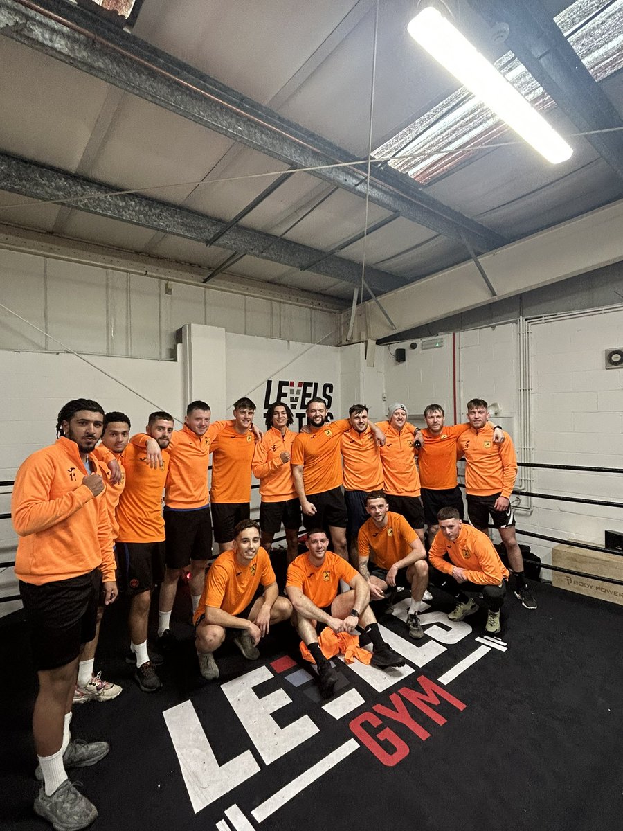 LEVELS GYM IN SALFORD 👏🏼 <a href="/NewMillsFC/">New Mills Football Club</a> working hard on the Saturday!