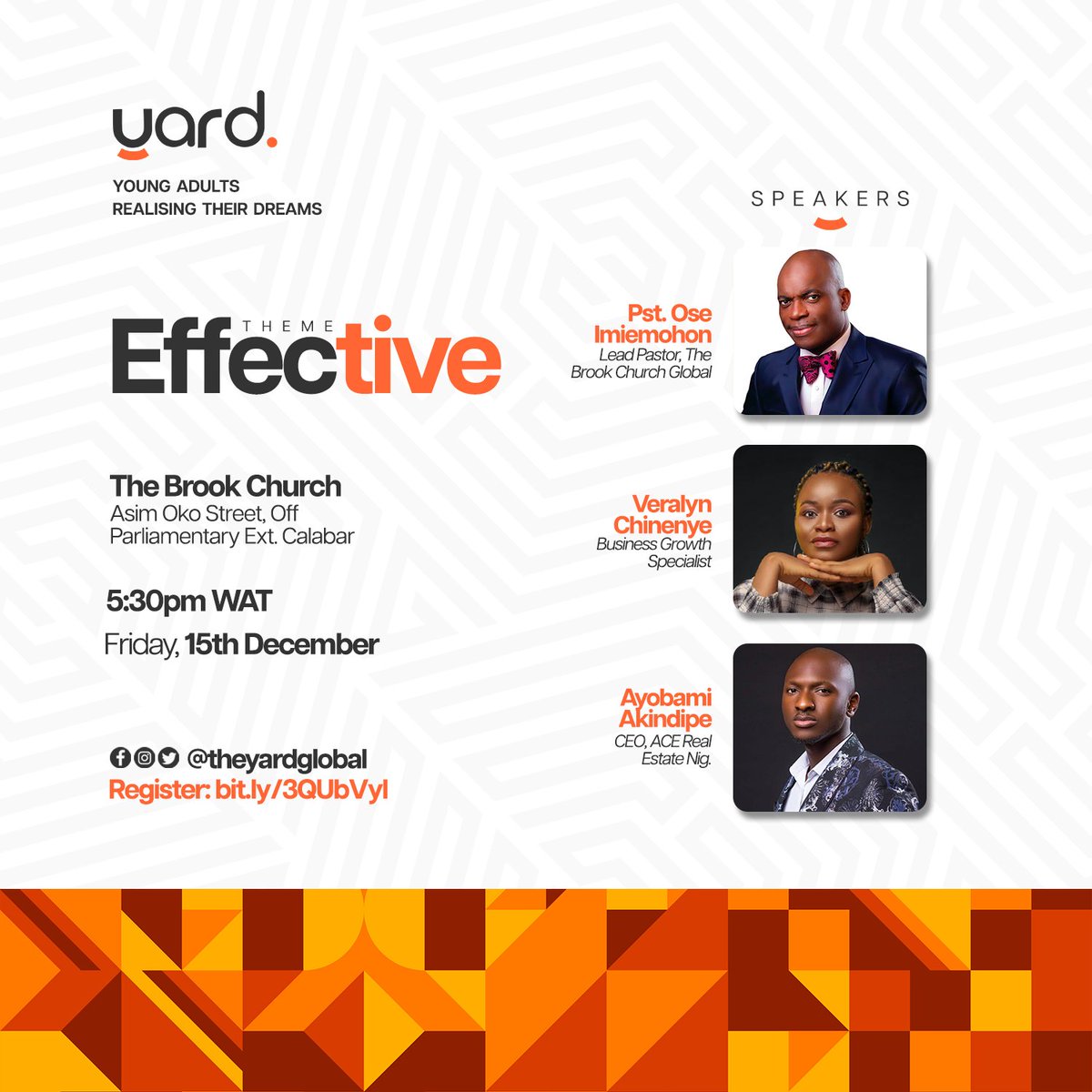 theyardglobal's tweet photo. Join us for an unforgettable experience at YARD!

Embrace inspiration, connect with like-minded dream-chasers, and unlock the https://t.co/EoNEurlAgN part? Registration is absolutely FREE! (https://t.co/KTpIUiHd01)

#YARDEvent #yardconference2023  #theyardglobal https://t.co/MQrOcy8Arz