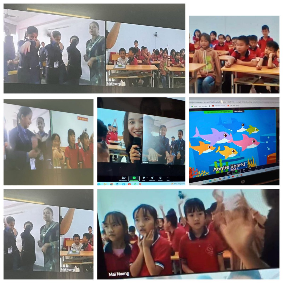 Connecting continents in the classroom! 🌏
Preparatory Wing students from MAPS joined forces with Thanh Tuong Primary School, Vietnam, fostering cross-cultural bonds. Exploring worlds, sharing insights, and enhancing skills. #MAPS #CrossCulturalLearning  #EducationalCollaboration