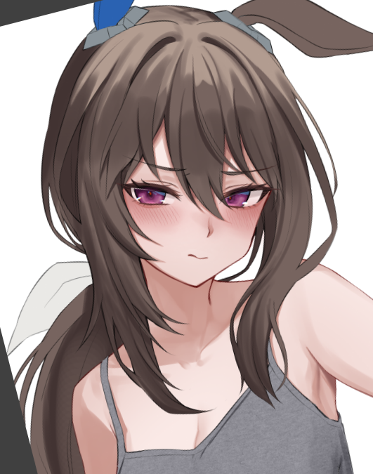 ドライブ整理してたら出てきただいぶ前の描きかけアヤベさん結構かわいい 