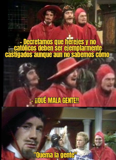 RemoTown's tweet photo. Recordatorio amistoso de cómo España se convirtió en "la nación católica". https://t.co/hPc5NA52Ll