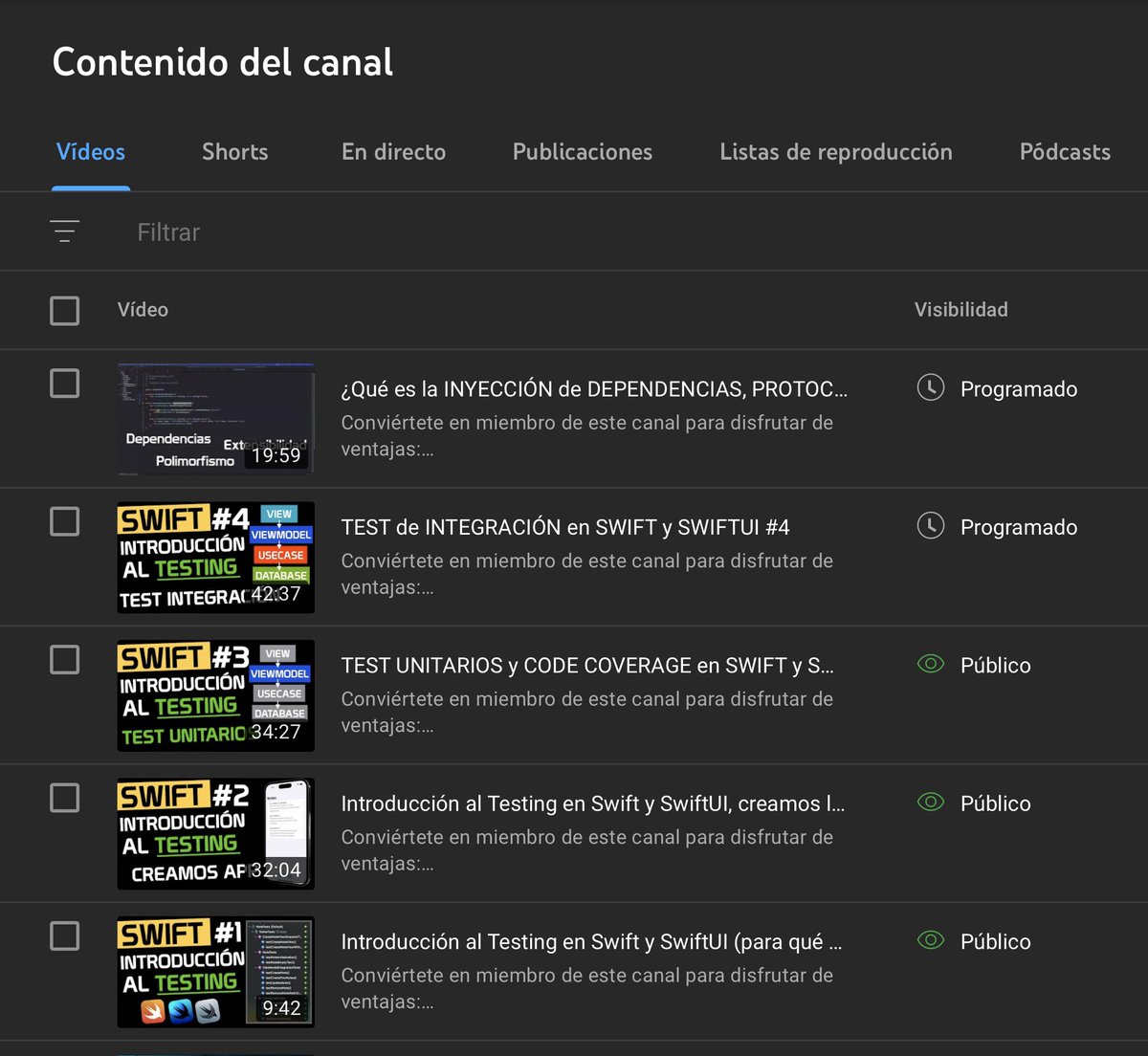 SwiftBeta_'s tweet photo. Si este Tweet llega a 30 RT, mañana tendréis la parte 4 del CURSO de TESTING

🔥 TESTS de INTEGRACIÓN en SWIFT (~42 min) 🔥

Continuamos con la app de NOTAS y añadimos SWIFTDATA y USECASES 🚀

Para que veáis que ya está creado el video de mañana y el próximo lunes 😜 https://t.co/vYU620qjXh