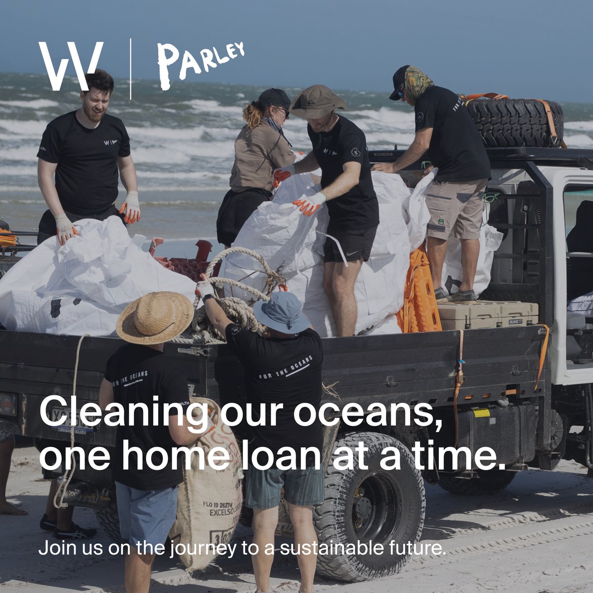 This phrase encompasses exactly what we stand for on a daily basis. For every loan settled by WLTH, we will empower and assist Parley for the Oceans to clean up 50m² of Australian beach and coastline.

#wlth #parley #fortheoceans #loansfortheoceans