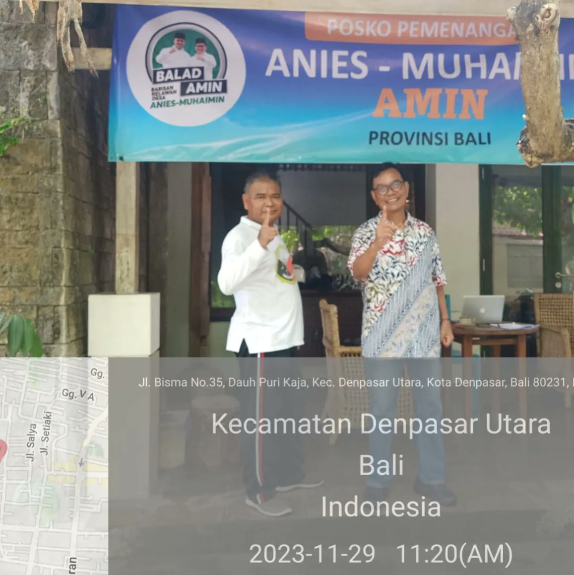 Posko BALAD AMIN Provinsi Bali siap menangkan AMIN.

<a href="/baladaminbali/">Balad Amin</a> <a href="/aniesbaswedan/">Anies Rasyid Baswedan</a>
<a href="/cakimiNOW/">A Muhaimin Iskandar</a> <a href="/zainul_munas/">Zainul Munasichin</a> 

#AMINAjaDulu #BALADAMIN #AniesMuhaimin2024 #Amin #Trending