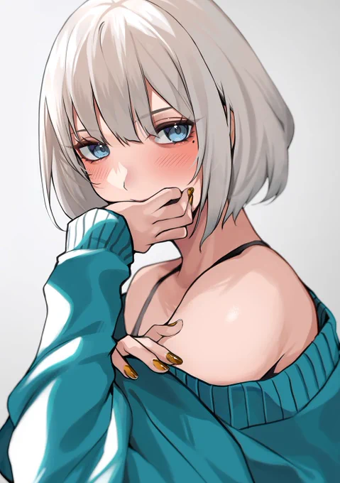 頬杖