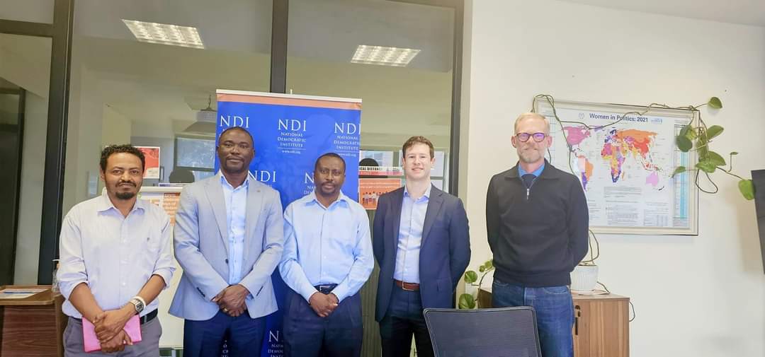 Our sister organization, the National Democratic Institute (NDI), Ethiopia,gave us a warm reception in Addis Ababa. Thanks to the Resident Country Director and his team. @FranklinOduro. <a href="/IRIglobal/">International Republican Institute</a> <a href="/NDI/">National Democratic Institute</a> <a href="/RNamusisi/">Rashidah Namusisi</a> <a href="/tibemanyaI/">Tibemanya Ivan</a>