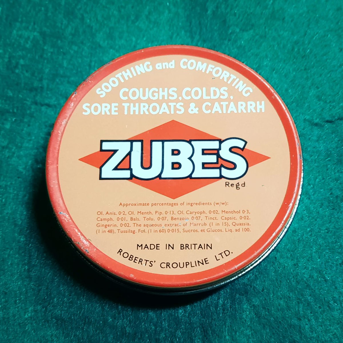 All about the zubes, man! 
#oldtins #vintagetins 
ebay.co.uk/itm/3259191521…