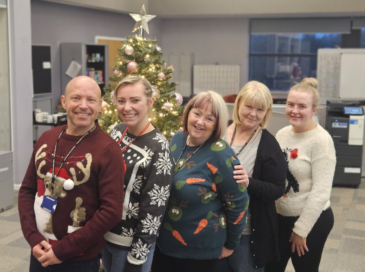 Christmas Jumper day at NWFC 📞🔥🚒🚒🎄🎅☃️ #itschristmas #controlroomoperators #NWFC