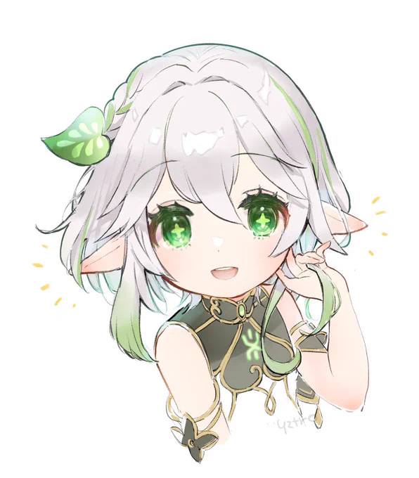 「似合うかしら?」 #原神 #Nahida #ナヒーダ 