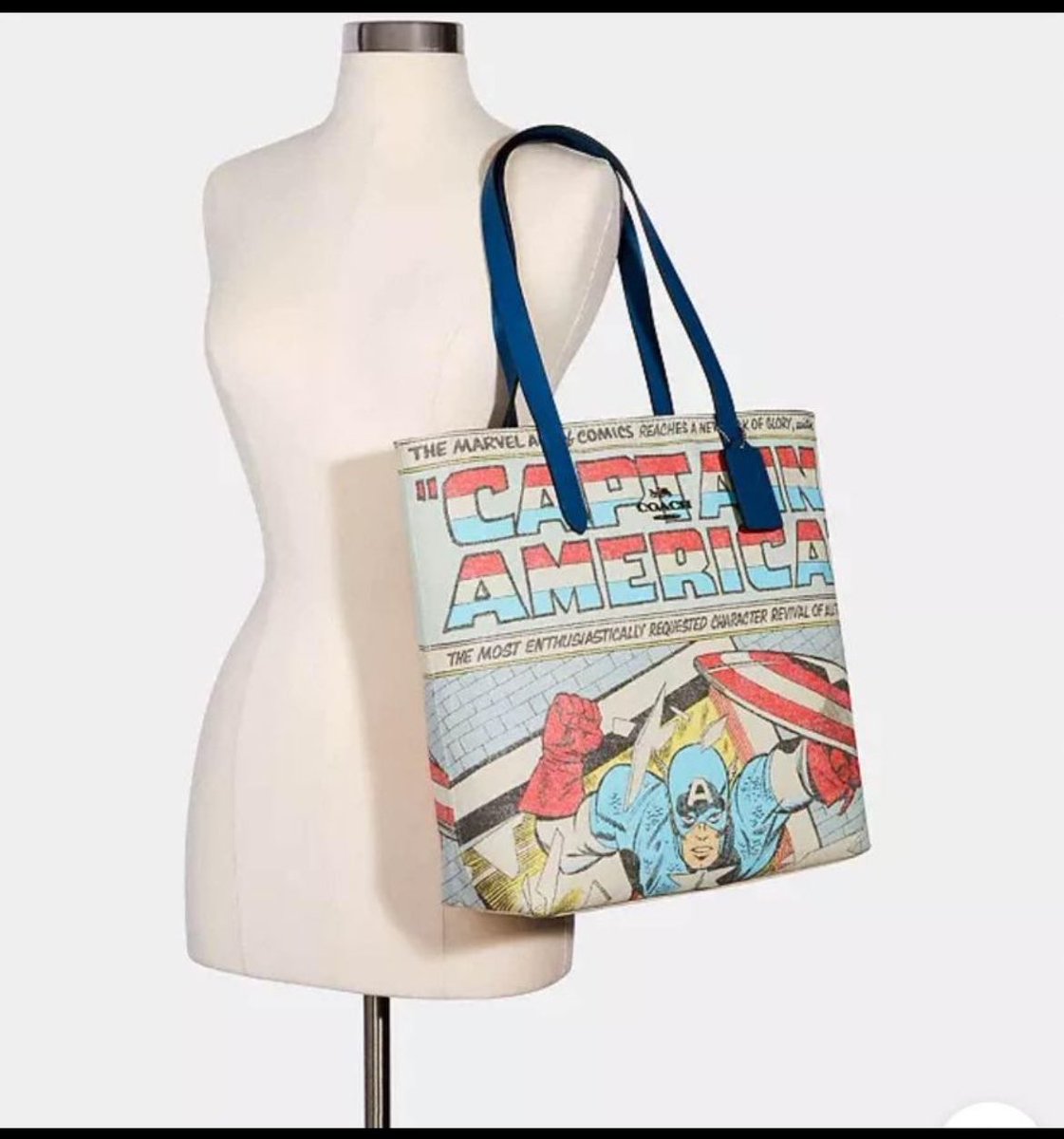 shan_1105's tweet photo. https://t.co/cA48GmkHQG #CaptainAmericaBraveNewWorld #marvel #coach #totebag https://t.co/tW2vOnADAZ