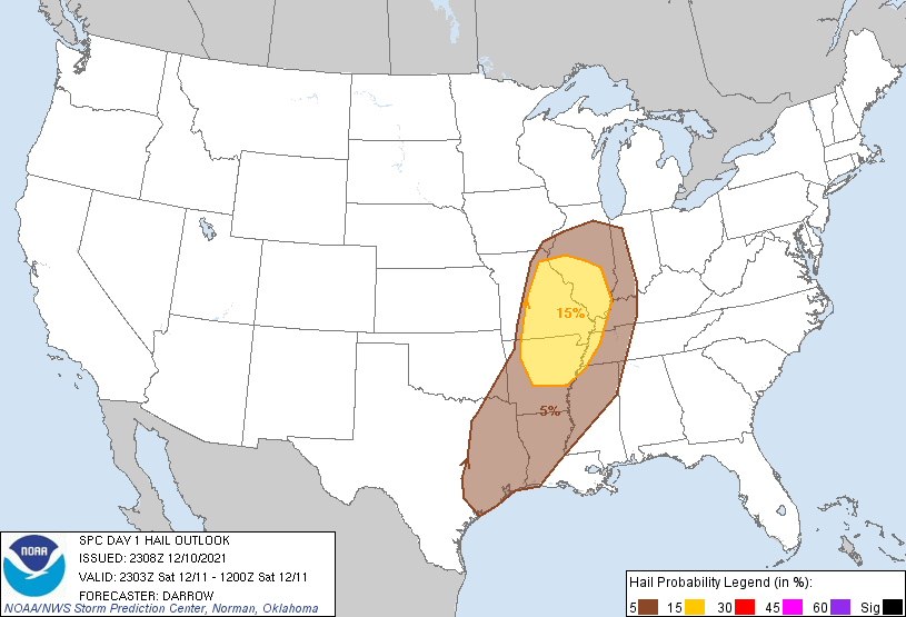 LimWeather's tweet photo. 10/12/2021 1630z
#ModerateRisk in N #DixieAlley esp #Jonesboro, #WestMemphis,#Memphis,#Collierville,#Bartlett, #Southaven,#Paducah,#CapeGirardeau, #PoplarBluff,#Carbondale
15% SIG #Tornado/15%#Hail/30%#Wind risk
#Wxtwitter #SPC #SevereWX #ARwx #MSwx #TNwx #KYwx #MOwx #ILwx #INwx https://t.co/jDXBhnzZI8