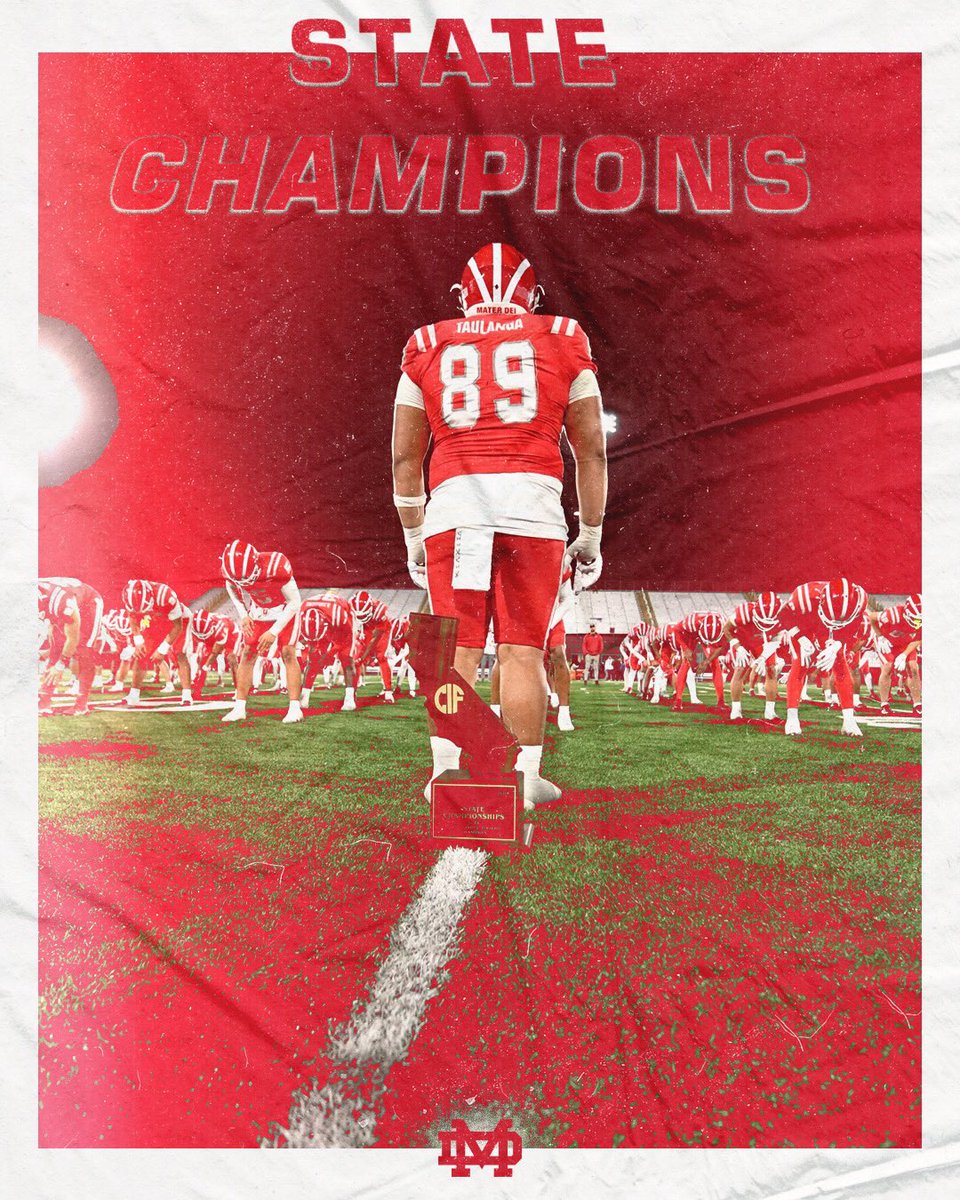 MDFootball's tweet image. 2023 CIF Open Division State Champions!!!!