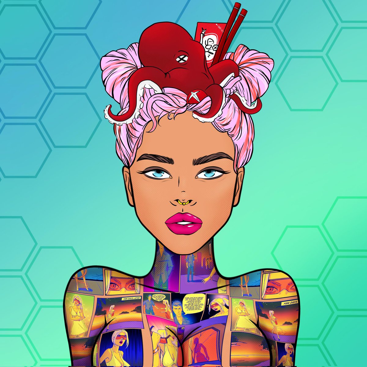 BitchezNFT's tweet photo. 🎨 Sundays in the NFT world are buzzing with creativity and energy! 🌐✨
Explore new galleries, meet talented artists, and support digital art.
Get inspired and spread the creative vibes!
#NFTArtistry #SundayCreativity #sundayvibes https://t.co/W2P5x2CUnr