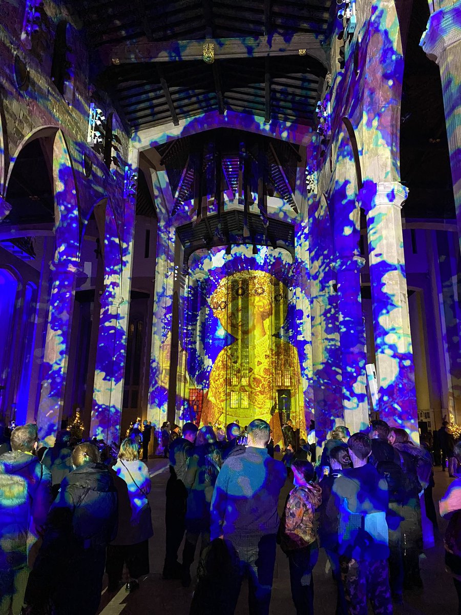 Loved the <a href="/luxmuralis/">luxmuralis</a> Christmas 🎄 Light Show at Sheffield Cathedral <a href="/sheffcath/">Sheffield Cathedral</a> last night - good to get in the festive spirit ❄️