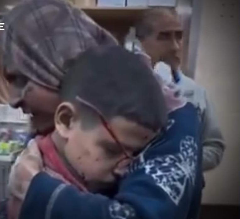 A Palestinian mother envelops her child in a heartfelt embrace following his rescue from beneath the debris of their home in Gaza.
#GazaCrisis #GazaGenocide #StopGazaGenocide #palestinelivesmatter #IsraeliNewNazism #ChildrenLivesMatter