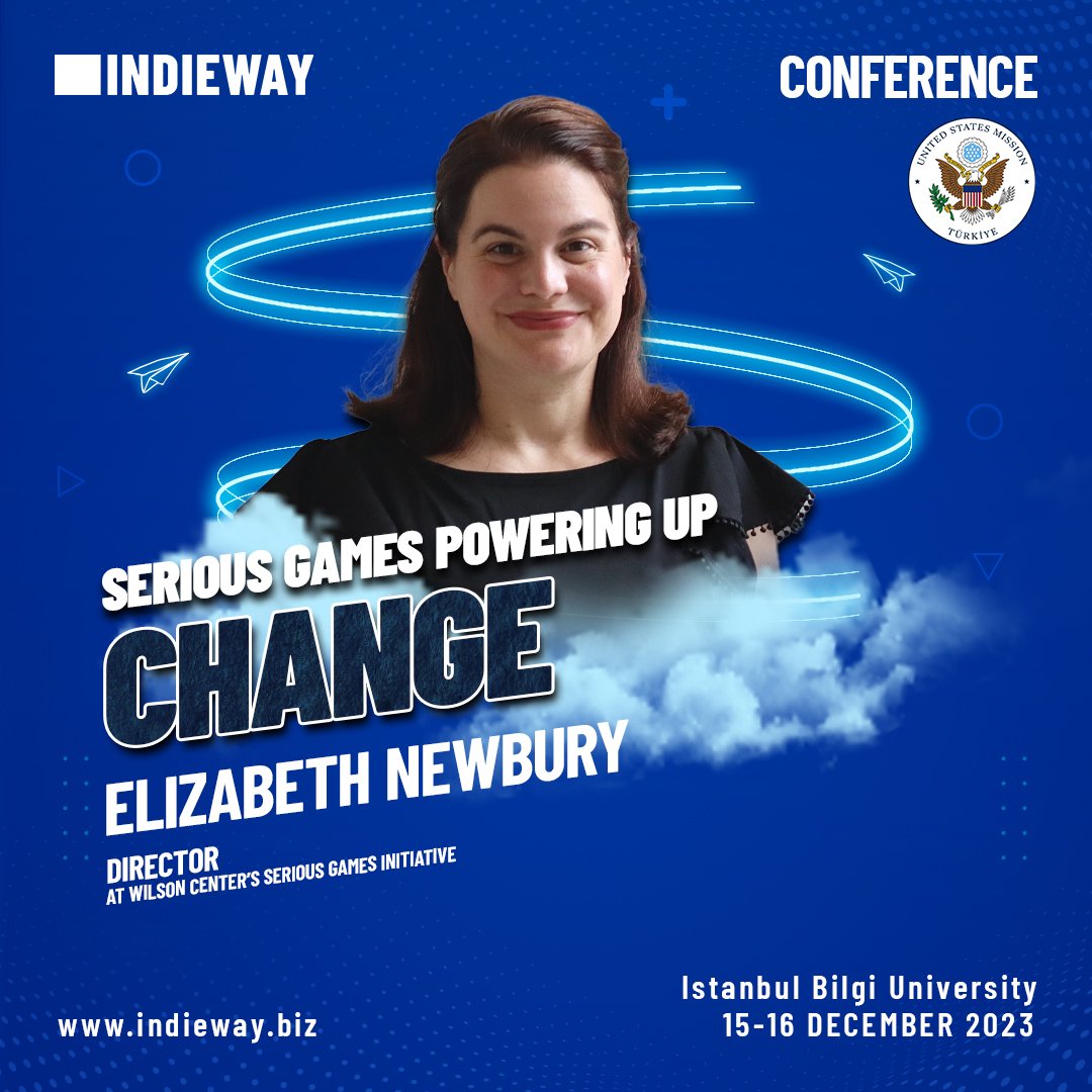IndiewayTR's tweet photo. Elizabeth Newbury, Director of The Wilson Center Serious Games Initiative, will discuss the latest developments in the field and how serious games can create positive change.

Let's meet at Bilgi University Santralistanbul Campus on 15-16 December!

------------------------

+ https://t.co/6j99KAXnJ6