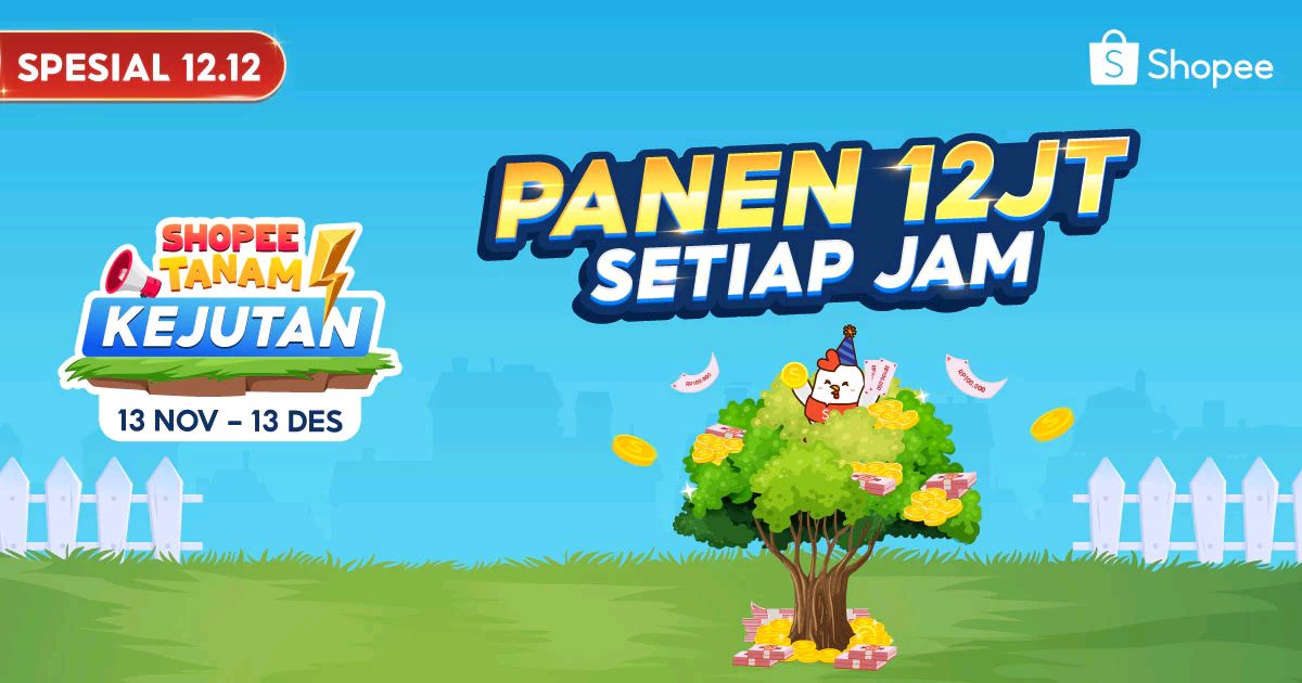 Bantu aku cepat panen 12JT dari Shopee Tanam. Klik di sini, ya >> shp.ee/i74866cjep5