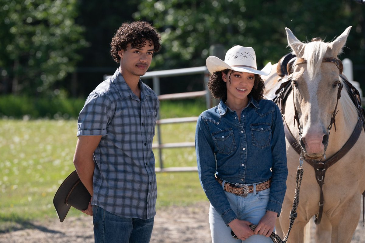 In Episode 1703, Amy helps Caleb with his son’s pony. Lou and Jessica start a new venture, while Katie tries a risky new hobby. Logan takes a big step in his relationship with Miley, but then disaster strikes.

Photo Credit: Heartland Season 17 

#iloveheartland #HLSeason17