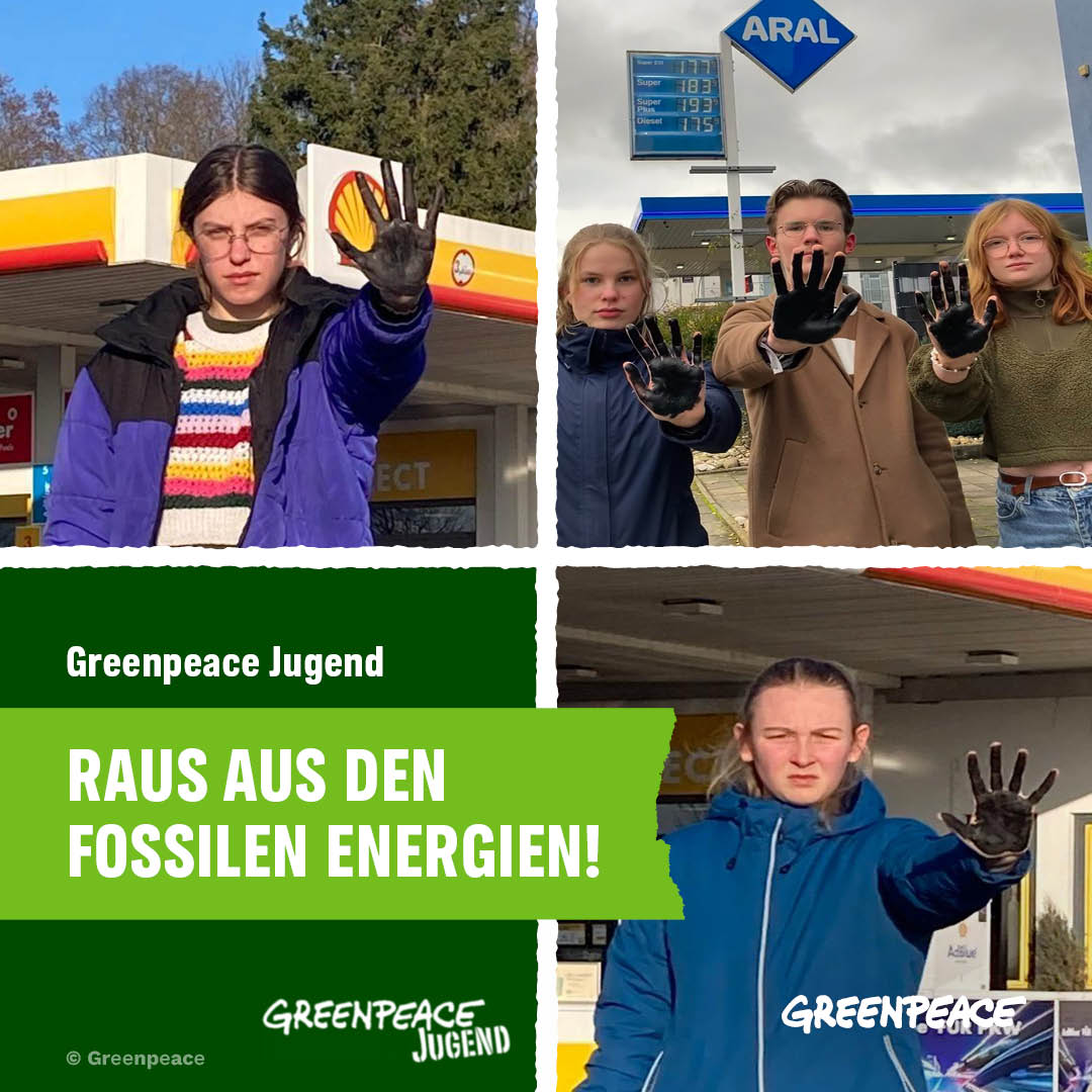 Über 570 Menschen aus mehr als 25 Ländern haben am weltweiten Widerstand gegen den weiteren Einsatz und Ausbau von fossilen Brennstoffen teilgenommen – auch die @GP_Jugend! 🔥🚫 #EndFossilCrimes #MakePollutersPay #COP28