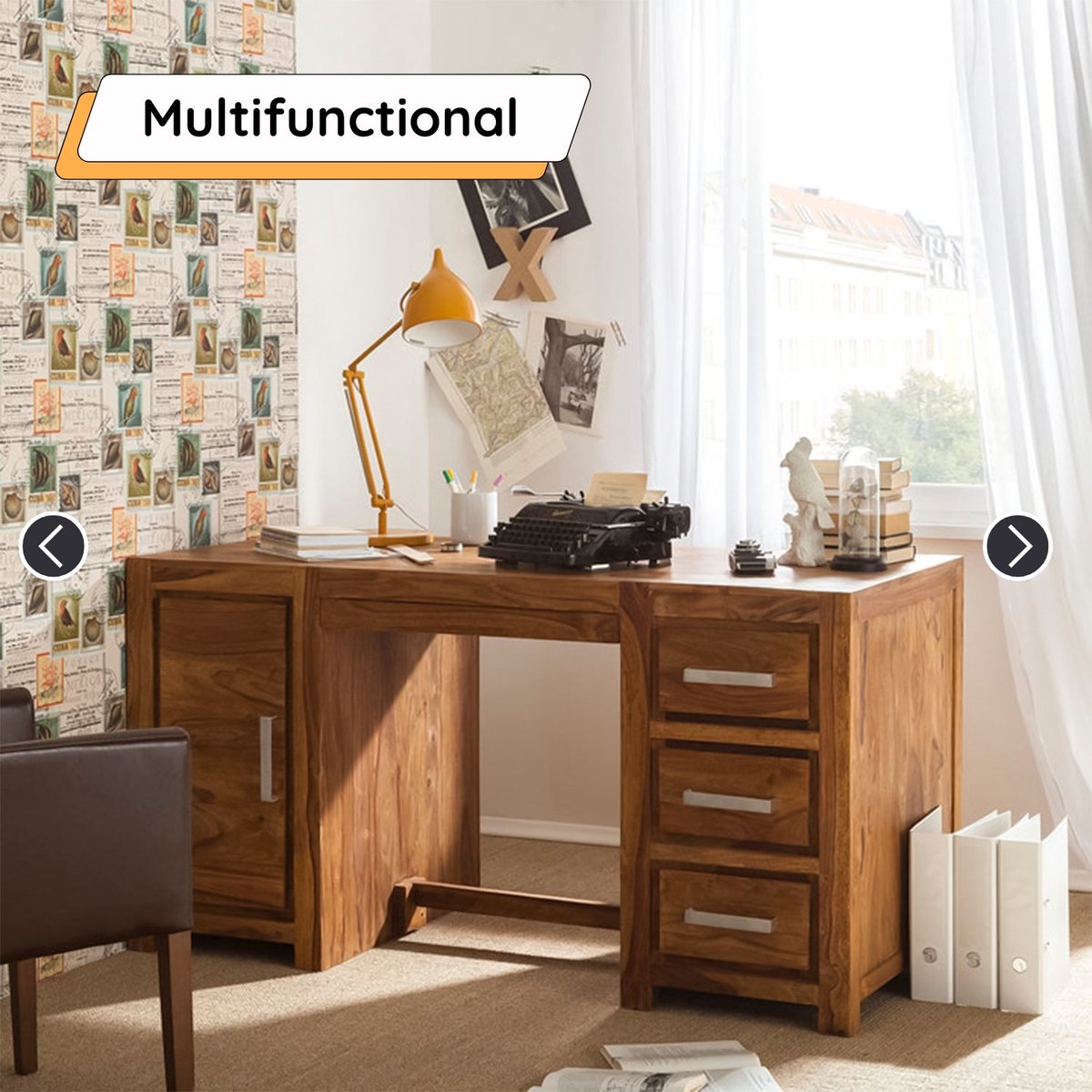 Saraffurniture's tweet image. Maximize your study space with these compact sheesham study tables! 
.
.
.
.
.
.
.
#StudyTables #CompactFurniture #SheeshamFurniture #WorkFromHome