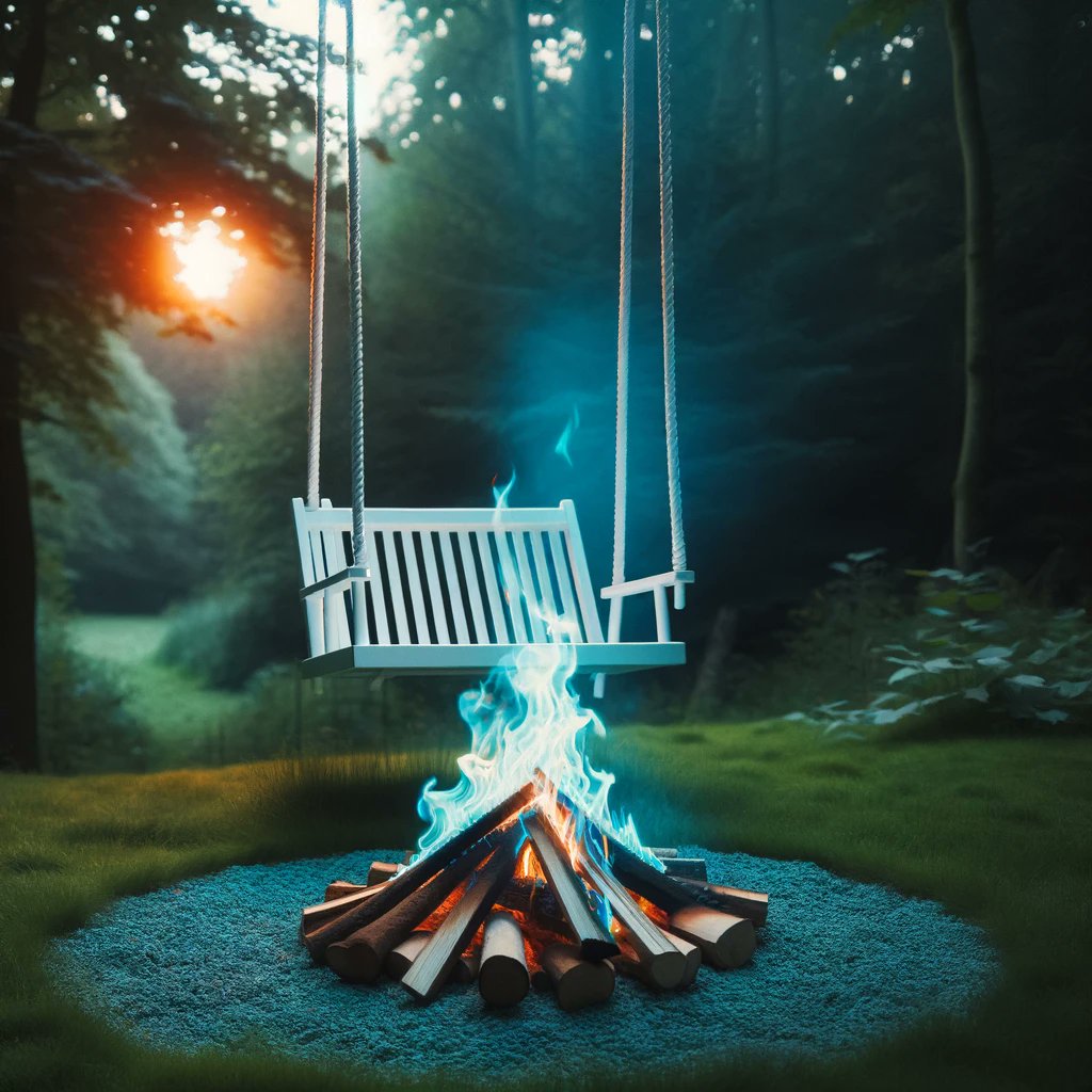 ブランコの語源には諸説あるが、
ラテン語の白からの説が個人的には好き。
blank, blanco/西, blanc/仏
元々は'青白い炎'という意味で
blaze,blueにもそのままの意が残る
炎が何かを焦がすと黒くなるため
blackも実は同じなのは興味深い。
※遠い親戚