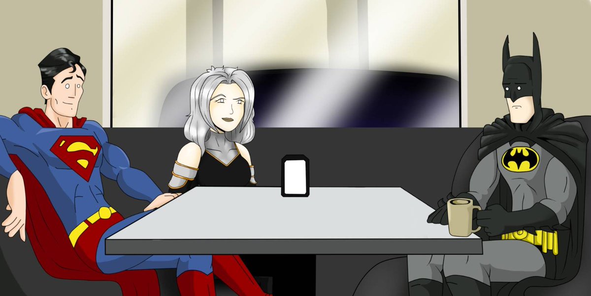 💛💙Seventh War Dreadskullable: The Series💙💛 <a href="/c_brucal/">🐤RiuukiChan💙💜🎀🐦</a> <a href="/ZombrosE/">Zombros_En</a> <a href="/PrimeZombros1/">Zombros-Prime🤖🇨🇴</a> #Heroes #Anime

❤️(Seventh War Style)🖤

💛😇"Katrine Shane In Super Cafe. Only On How It Should Have Ended"😇💙

❤️💛Katrine Shane Wants To Chat With Superman &amp; Batman About Their Superheroes💙❤️