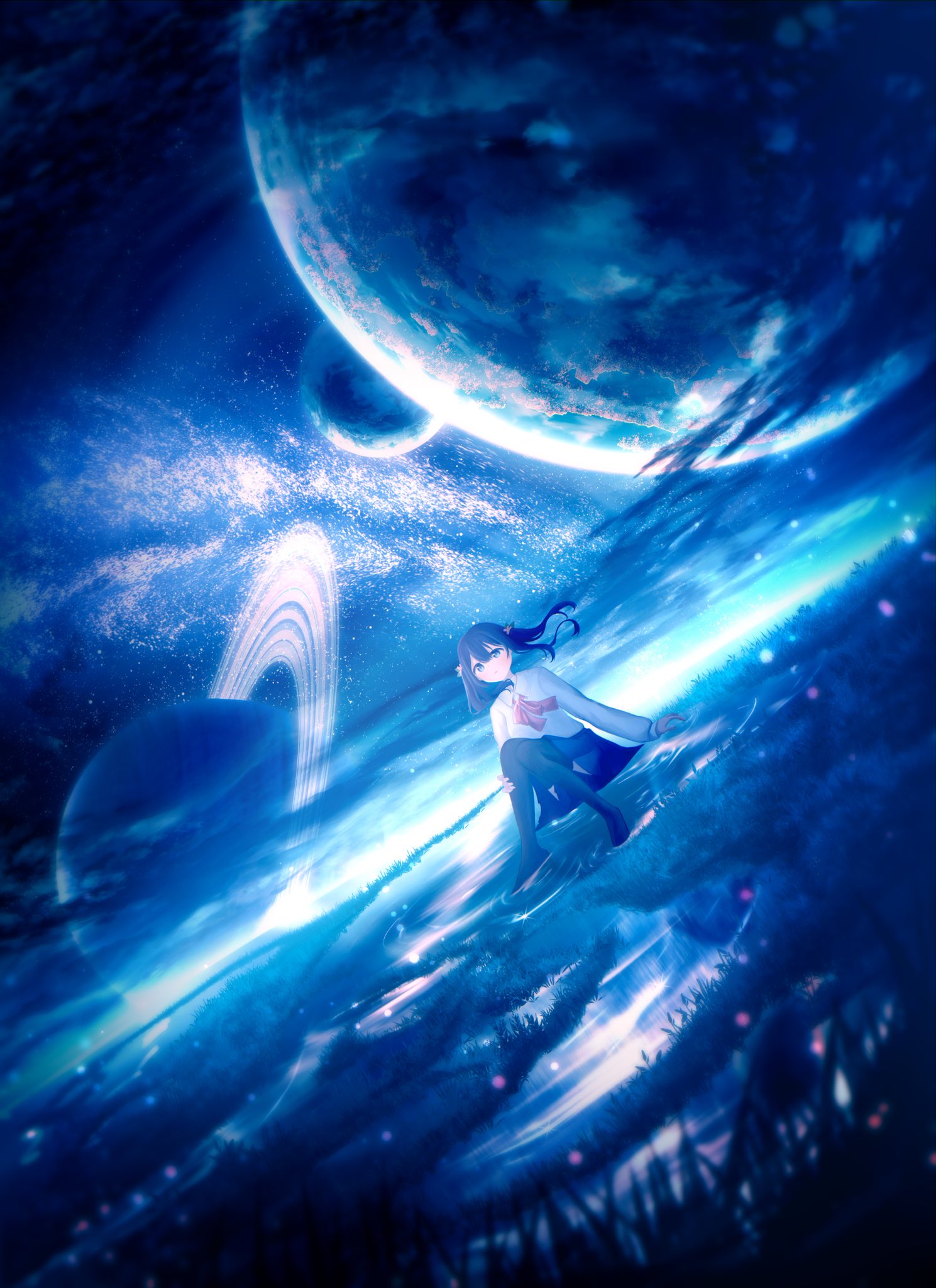 ぷうあさま専用 （原画）夜空に咲く花 ほか　5点おまとめ 一十月咲風 on X: 