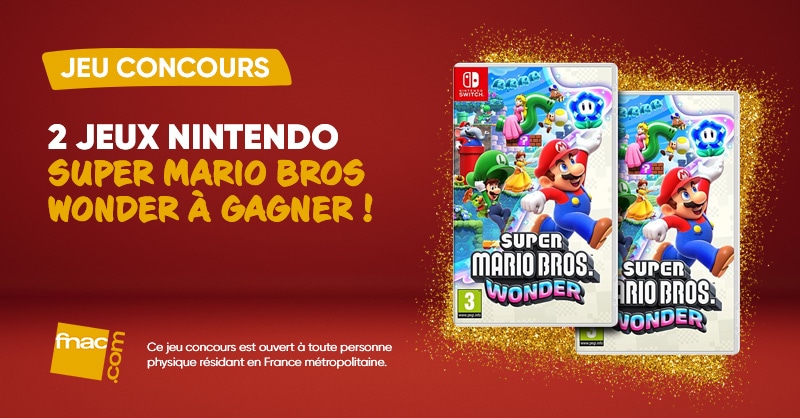 JEU CONCOURS 🎮­| Noël arrive avec des surprises géniales !🎄 Prêts à relever les défis hilarants de Mario avec vos Joy-Con ? Tentez de gagner l'un des 2 exemplaires de ce jeu sur Nintendo Switch. Pour participer : RT + Follow Bonne chance à tous !☘ ⏲️TAS le 18/12. 2 gagnants