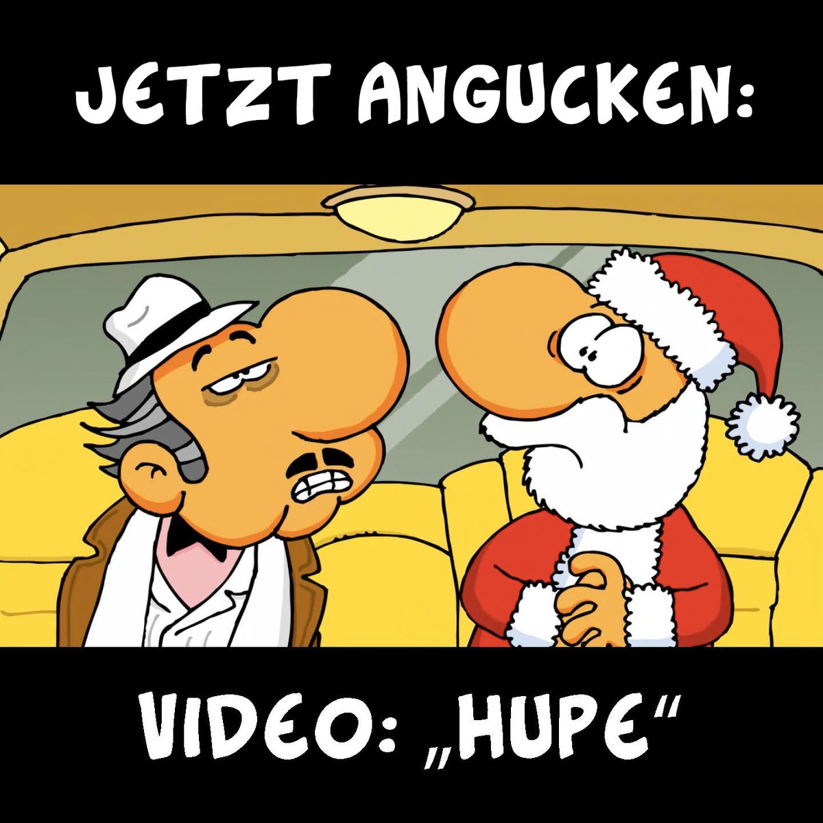 Zeit für einen weiteren Weihnachtsvideo-Klassiker. Hier kommt der kürzeste Mafiafilm der Welt - Hier kommt „HUPE“: youtube.com/watch?v=jC5Now…