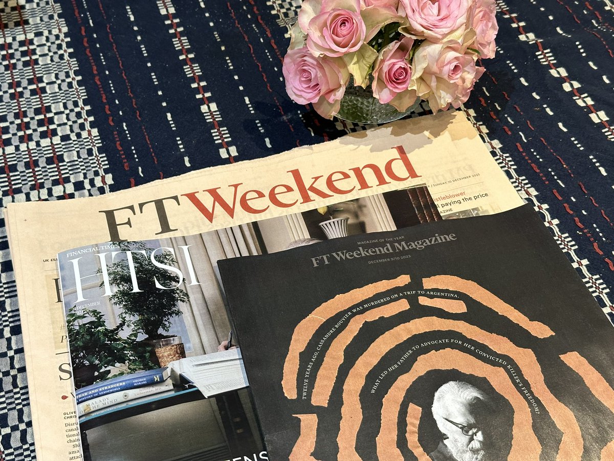 🚨final alert 🚨 that @FTMag is available TODAY ONLY in @ftweekend worldwide. It’s the best value in the biz! We’ve heard from happy readers from Sydney to LA and Brussels— please send feedback to magazineletters [at] ft dot com…