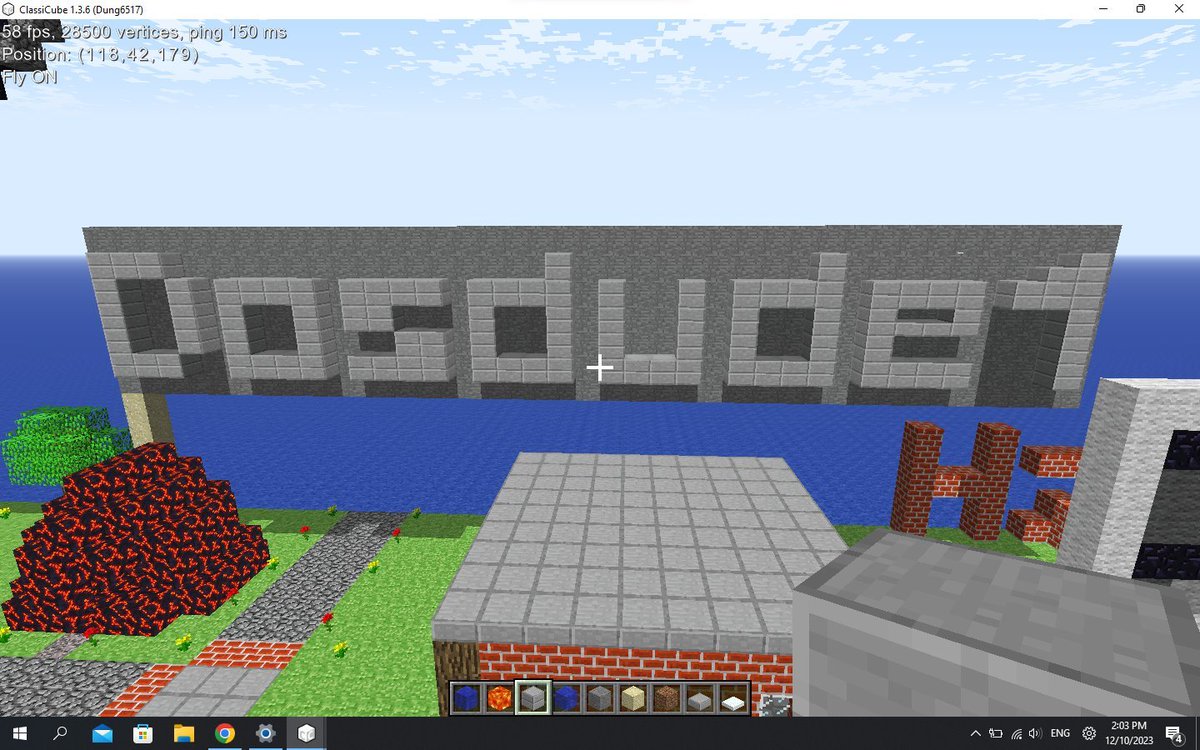 Dung6517's tweet image. So I decided to create @dosdude1 name badge on Classicube in @ActionRetro1 server! 
#dosdude1 #classicube