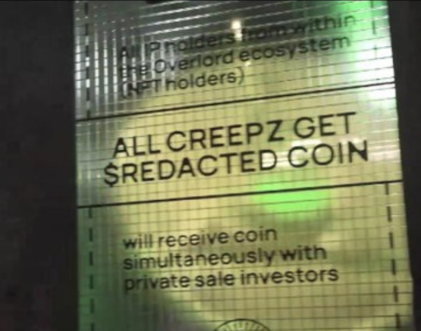 Average_66's tweet image. @Cbcreepz by @Overlord_xyz  know what's up.

Do you?

🕯🦎💚