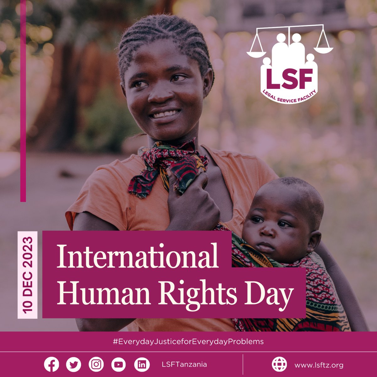 Equal access to justice is the cornerstone of human rights, for in the courtroom, every individual finds their voice, and justice becomes the unwavering beacon that guides us towards a world where fairness prevails for all.

#HumanRightsDay2023