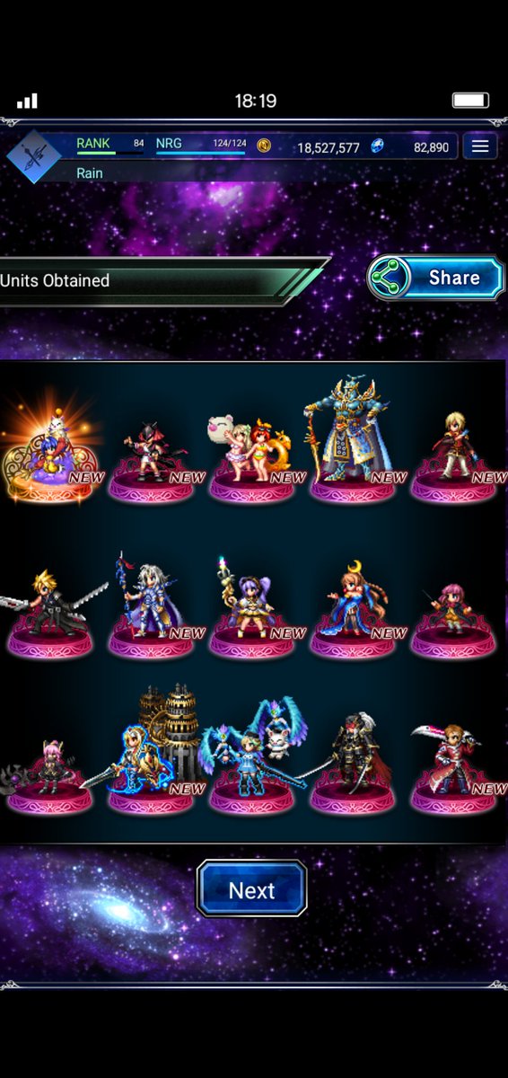 akmalosd2's tweet image. Check out my new units from FINAL FANTASY BRAVE EXVIUS!