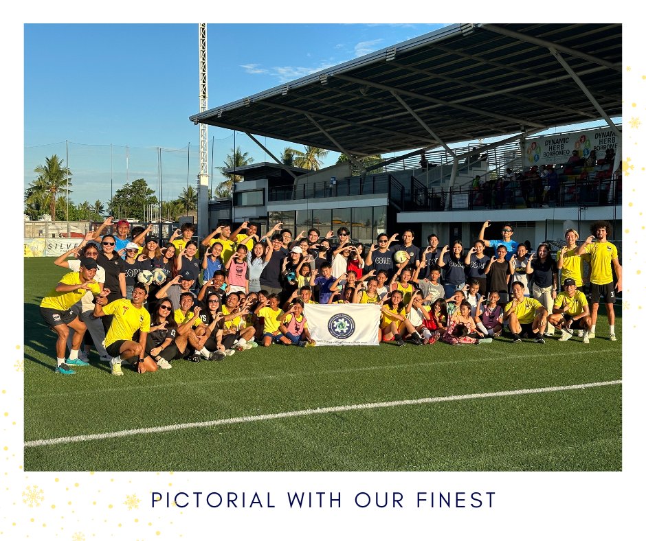 core_cducm's tweet photo. Kicking off the season of giving with heart and sportsmanship! Teaming up with @CebuFC for CORE Excelsia's annual Christmas Outreach, they brought 25 passionate soccer enthusiasts to Dynamic Herb-Borromeo Complex for an unforgettable day on the field with Cebu's Gentle Giants. https://t.co/fmzvsWNf9Z