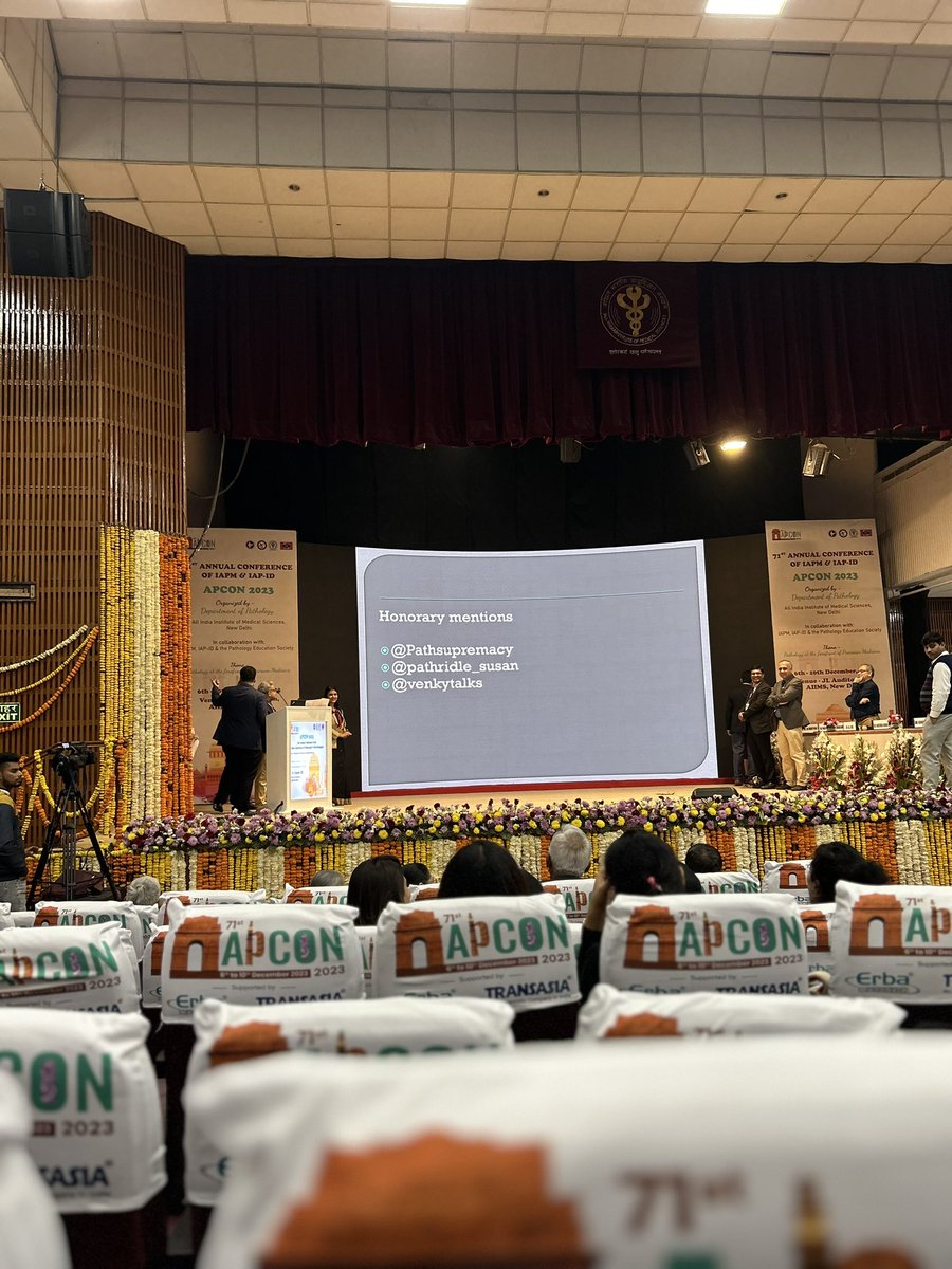 Thankyou <a href="/Apcon2023/">APCON 2023</a> for recognising our efforts and for the honorary mention.Had a great time participating in the #Pathinfluencer competition!

<a href="/aiims_newdelhi/">AIIMS, New Delhi 🇮🇳</a> 

#PathTwitter #pathtweeples #proudpathologists #apcon2023