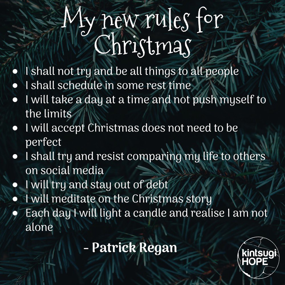 New rules for Christmas 
For new wellbeing tips Subscribe Brighter month newsletter : brighterdays.life/contact