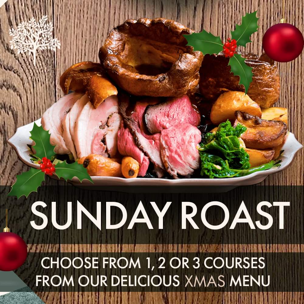 leeace1979's tweet image. Ho-ho-ho! It's time to get festive! Why not try our delicious Christmas Roast at the Woodlands this afternoon? We've got 1, 2, and 3 courses available so gather your family and friends and get ready for some holiday cheer! #ChristmasEve #ChristmasRoast #DeliciousFeast