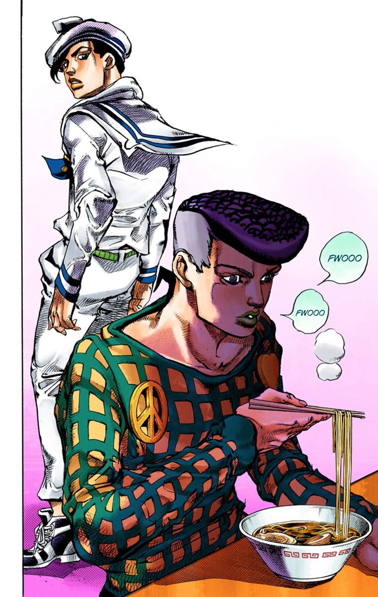 random_jjba's tweet photo. #JOJOLands Chapter 10 in 9 Days.

The Josefumi And Kira Flashback Started In #JoJolion Chapter 49  Which Was Released Almost 8 Years Ago On December 19, 2015.
#jjba https://t.co/fosBYo6PHI