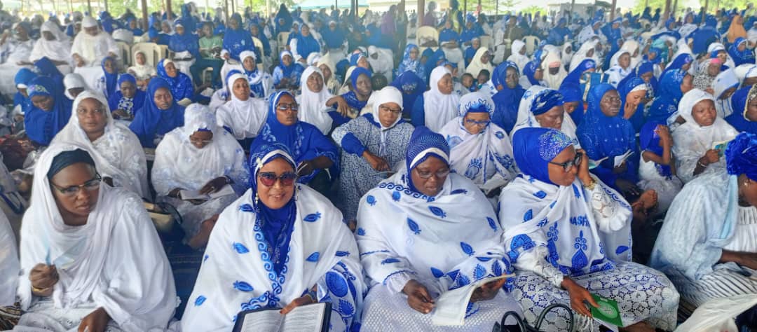 Sections of women of Al-Janah at the on going SPECIAL Joint Asalatu Session.