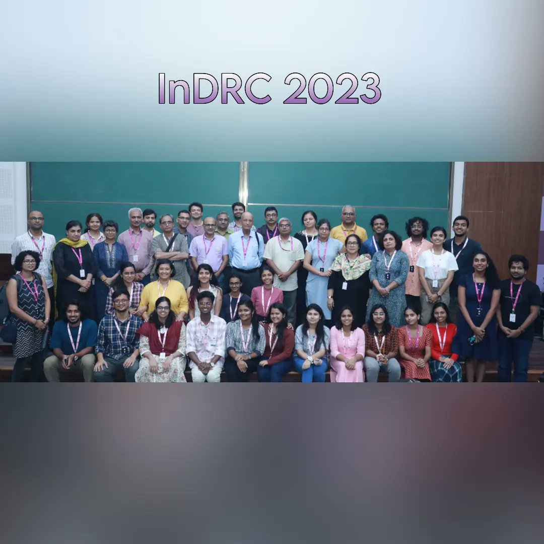 And that's a wrap on the phenomenal #InDRC2023 💫 @IiserMohali awaits you all for InDRC 2025 !