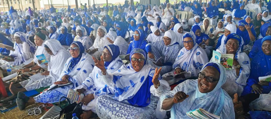 Sections of women of Al-Janah at the on going SPECIAL Joint Asalatu Session.