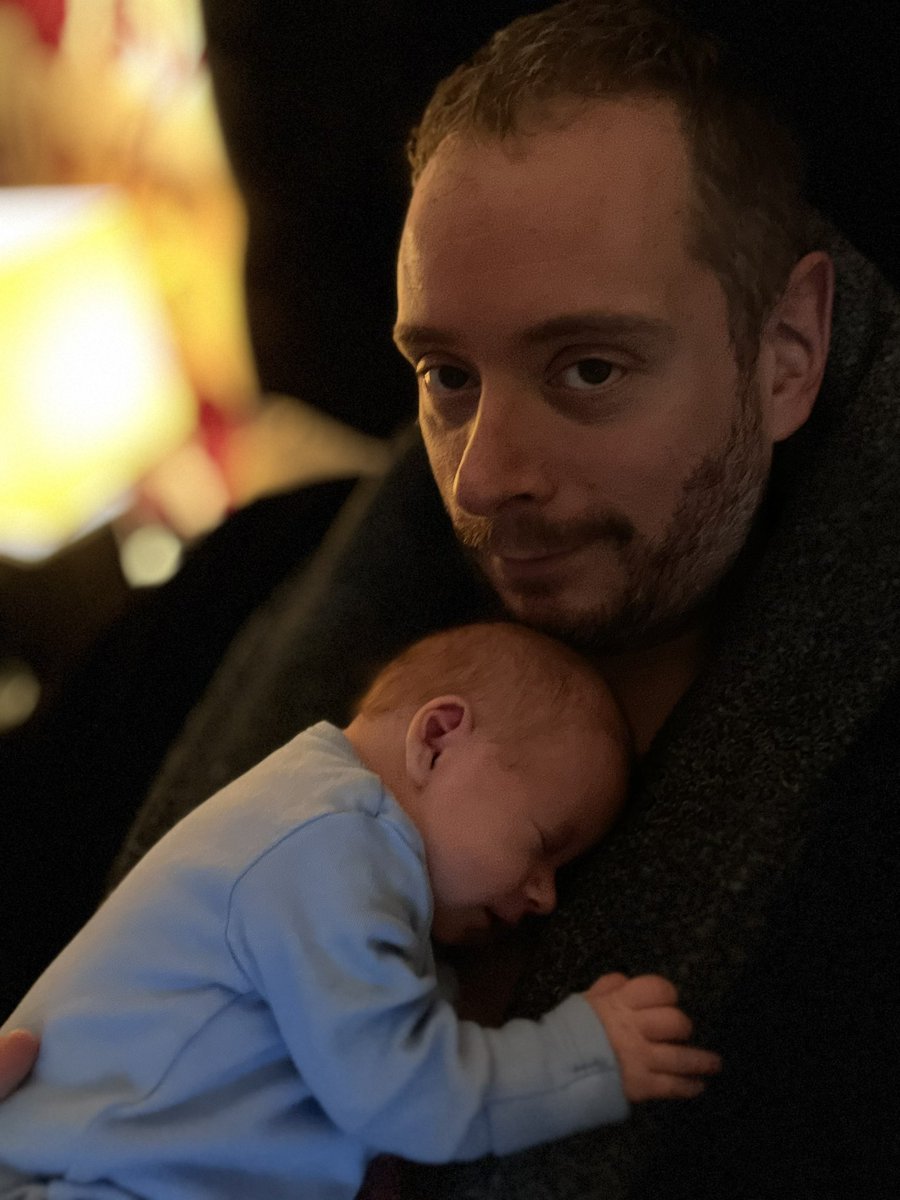 I woke up like this…

(This = looking like Tim Curry!)